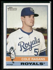 ⚾️ 2025 Topps Heritage - Cole Ragans Royals #187