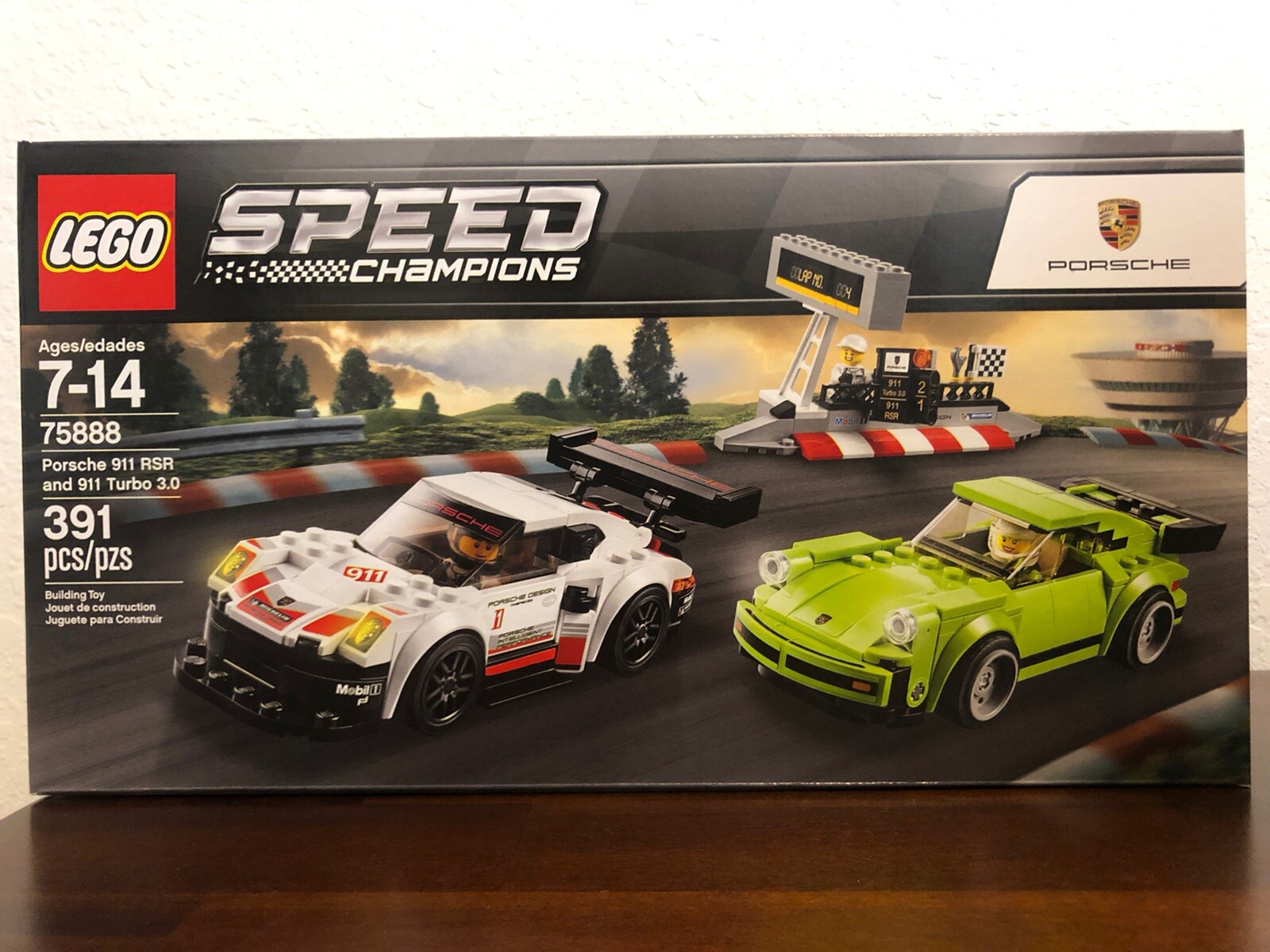 lego speed champions porsche 911 rsr and 911 turbo 3.0 building kit