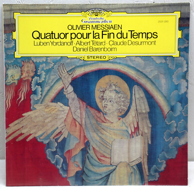 12'' Vinyl - OLIVIER MESSIAEN - Quatuor Pour La Fin Du Temps