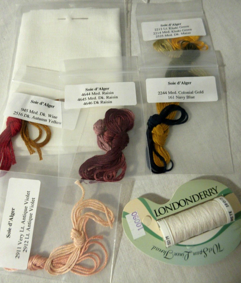 HTF Historic Needlework Guild RUNNING STITCH SWEET BAG KIT 2000 eBay