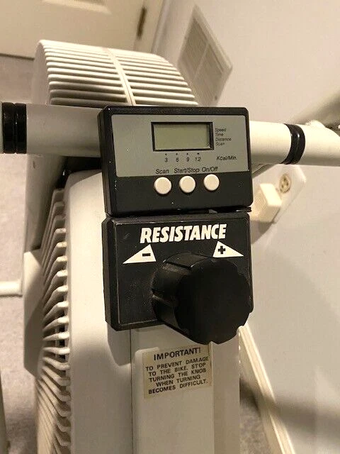 Bicicleta estática Weslo Aero 750 (con asiento extra acolchado y manual del propietario original) Foto 3 de 4