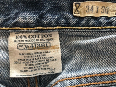 men's vintage faded Polo Ralph Lauren blue jeans 41381 34 x 30 | eBay