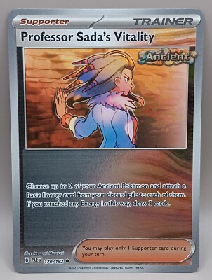 Pokemon - Professor Sada's Vitality - 239/182 - Paradox Rift MINT PACK - View #2
