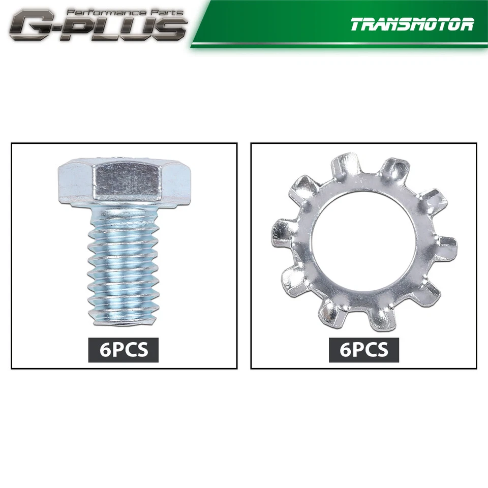 Placas de respaldo protectores antipolvo de freno de disco aptas para camioneta Chevy C10, GMC C15 1971-1987 Foto 4 de 4