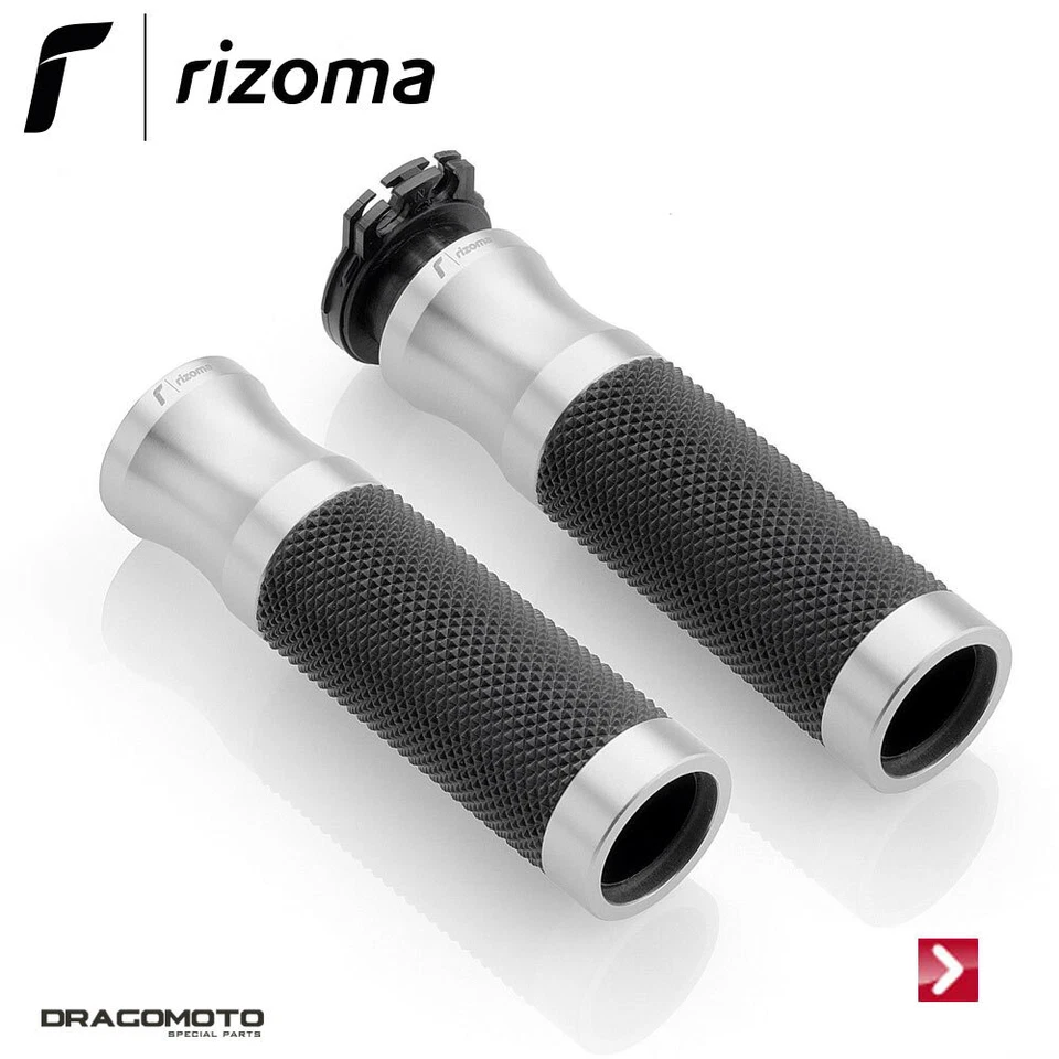 Kawasaki Z 900 2020 Grips Sport Rizoma GR205A Silver - Image 2 of 4