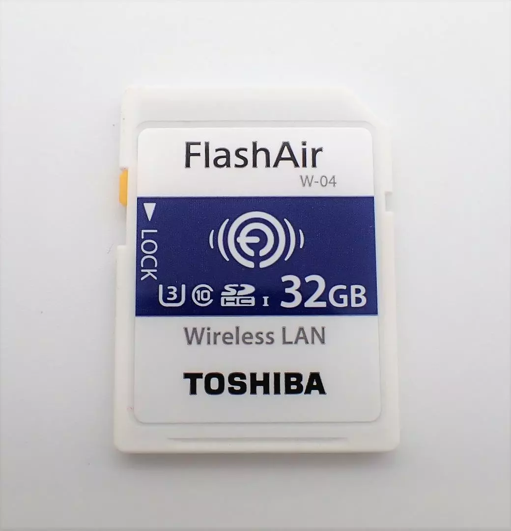 TOSHIBA W-04 FlashAir 32GB SDHC Memory Card SD Class 10