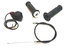 TWIST GRIPS THROTTLE CABLE HOUSING KILL SWITCH 47CC 49CC POCKET BIKES MTA1 MTA2