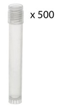 Plastic Storage Vials, 5mL, 500/PK - PP - Screw Top - Eisco Labs