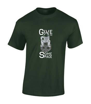 GIVE ME SOME SPACE ASTRONAUT HERREN T-SHIRT LUSTIG COOL SPACE MAN DESIGN TOP