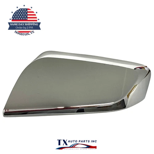 Side Mirror Cover Cap For 2014-2019 Chevrolet IMPALA Left Driver Side Chrome