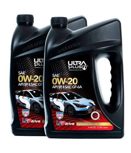 Ultra1Plus SAE 0W-20 Full Synthetic Motor Oil API SP ILSAC GF-6A 2 Gal - 8 QTS