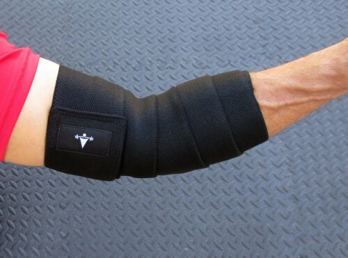 Elastischer Ellbogen Wrap Arm Unterstützung Ärmel Halterung Griff Riemen Fitnessstudio Power Gewichtheben - Bild 18 von 41