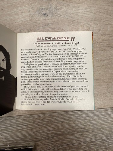 Pink Floyd Meddle CD MFSL ULTRADISC II 24KT GOLD LIMITED ED. David Gilmour RARE! - Picture 14 of 17