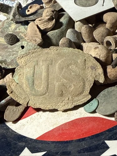 Dug Civil War 💥 🇺🇸 💣  US Buckle