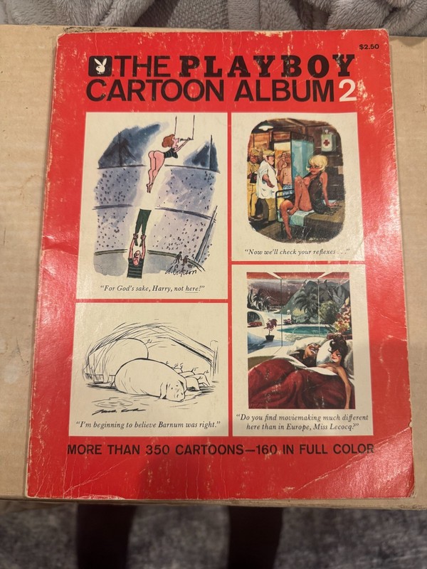 The Playboy Cartoon Album #2 1968 More Than 350 Cartoons
