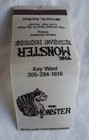 Vintage Matchbook, The Monster Disco & Rest., Key West & Fire Island, Gay, LGBTQ — photo 3