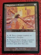 MTG Magistrate's Scepter x1 LP ~Mercadian Masques (Magic)*Free Shipping*