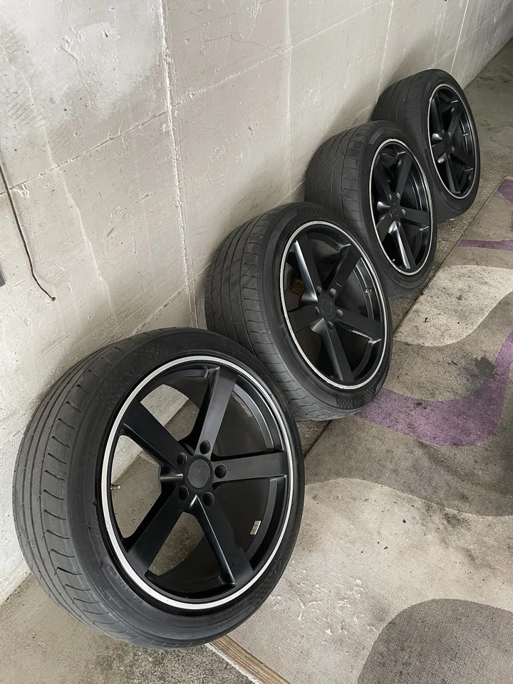 Felgen Reifen BMW VW T5 T6 5x120 Zoll 19 225/40zr19 Multivan CARAVELLE T5 - Bild 2 von 4