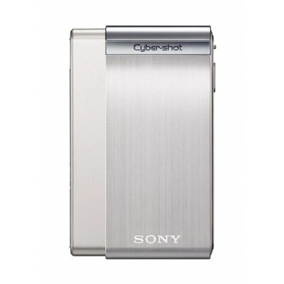 Silver Sony Cyber-shot DSC-T90 Digital Camera 12.1MP 4x Optical Zoom Test good
