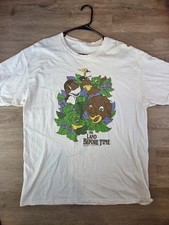 Vintage 90s FOL The Land Before Time Dinosaur Cartoon Shirt XL White