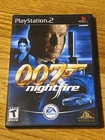 007 Nightfire PlayStation 2 PS2 Complete Tested!