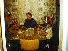 8mm Film 1957 Slice of Life Home Movie Family Christmas New Years Kids Playing