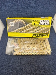 Pro Taper Chaîne 420Mx Gold Series – Longueur 134 – Or – Neuf