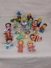 Vintage 1984 Cabbage Patch Kids Doll Baby Mini PVC Figurines Lot Of 15