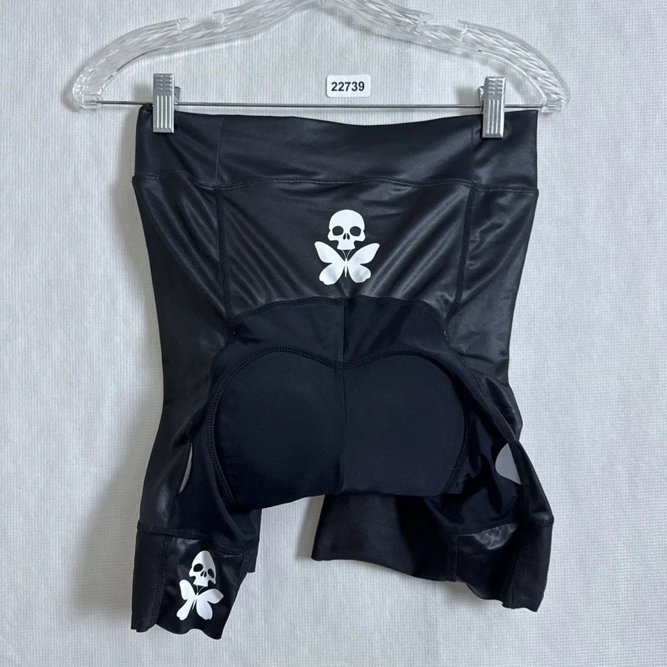 Betty Designs Cycling Women's Size Large Black Seated Padded Cycling Shorts - Image 2 of 4