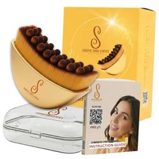 Lymphatic Contour Face Brush-Instruction Included-for Facial Sculpting. Anti