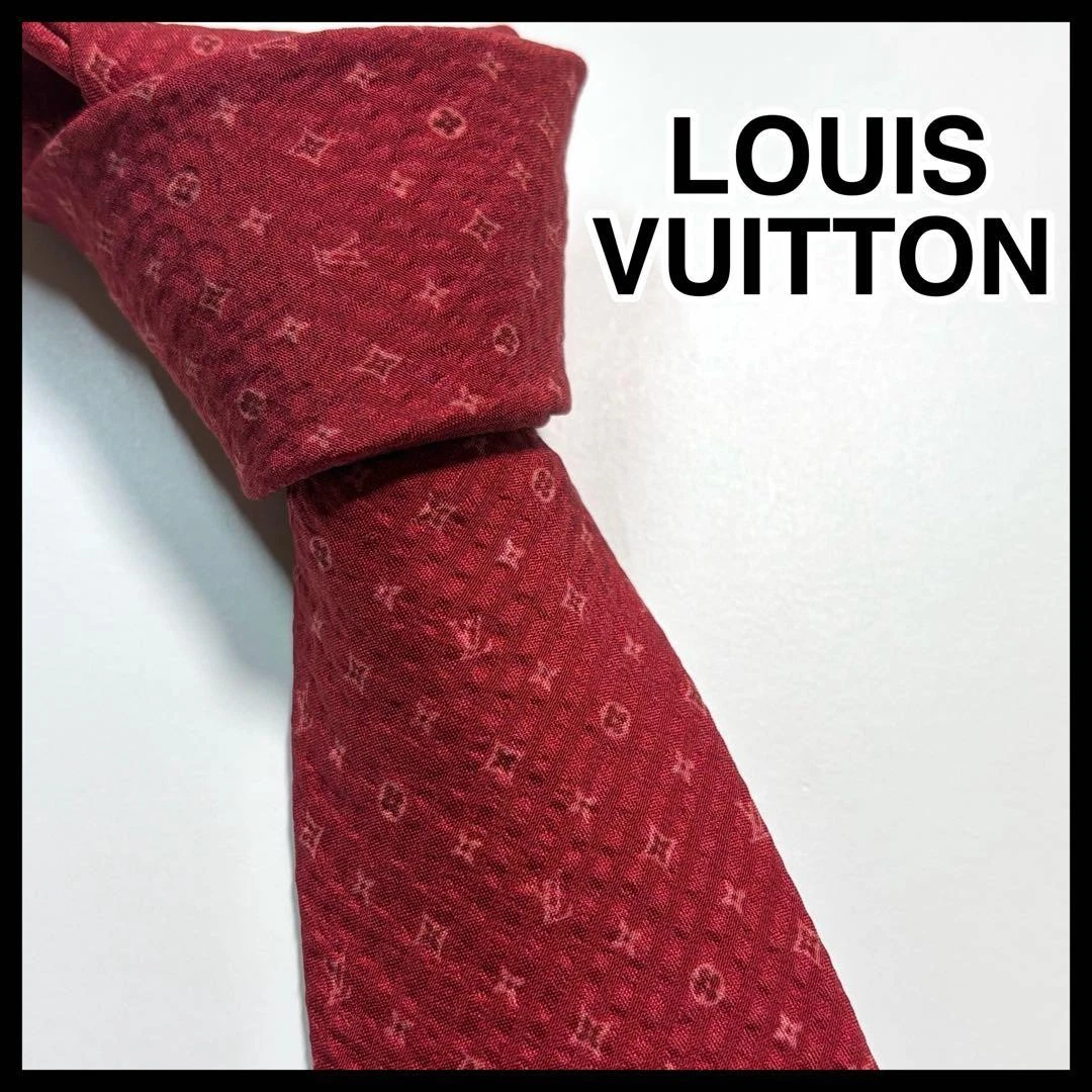 Louis Vuitton Red Ties for Men for sale | eBay