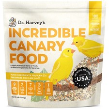 Dr. Harveys Incredible Canary Blend, Natural Food for Canaries 4 pounds