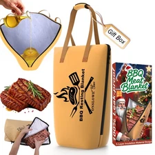 21 Inch Brown BBQ Blanket For Resting Meat Insulated Brisket Resting Bag