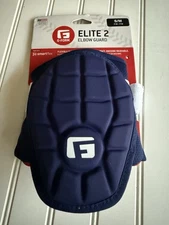 NEW G-FORM 'ELITE 2 BASEBALL BATTER ELBOW GUARD - Navy - Adult  S / M