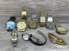 Vintage Watch Lot Parts Repair Seiko Timex Men’s Womens