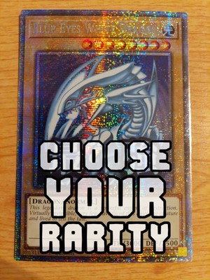 Blue-Eyes White Dragon (Stamped) - RA05-EN085 - Near Mint NM