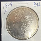 Morgan Dollar 1889-P Uncertified Silver $1 US Coin One Dollar Collection
