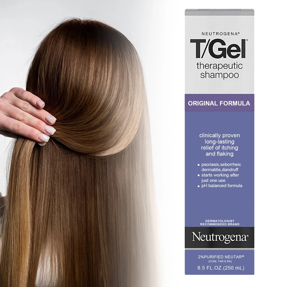 Neutrogena  T/Gel Therapeutic Shampoo for Flaky, Itchy Scalp , Anti-Dandruff - Image 3 of 4