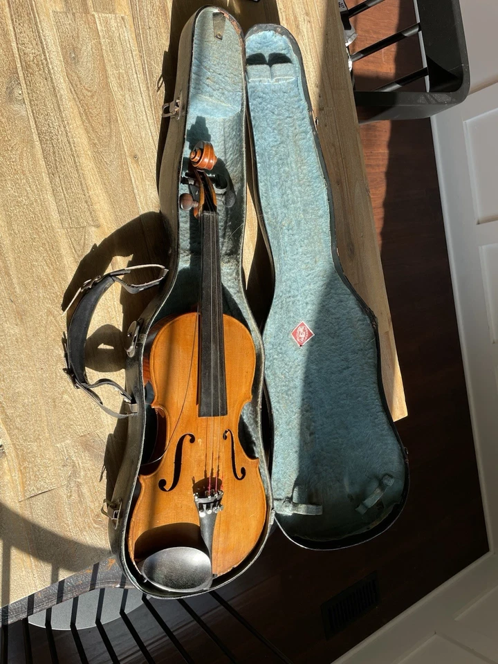 Vintage Stradivarius 4/4 Violin Faciebat Anno Cremonenfis 1730 With 1902 Case - Image 3 of 4