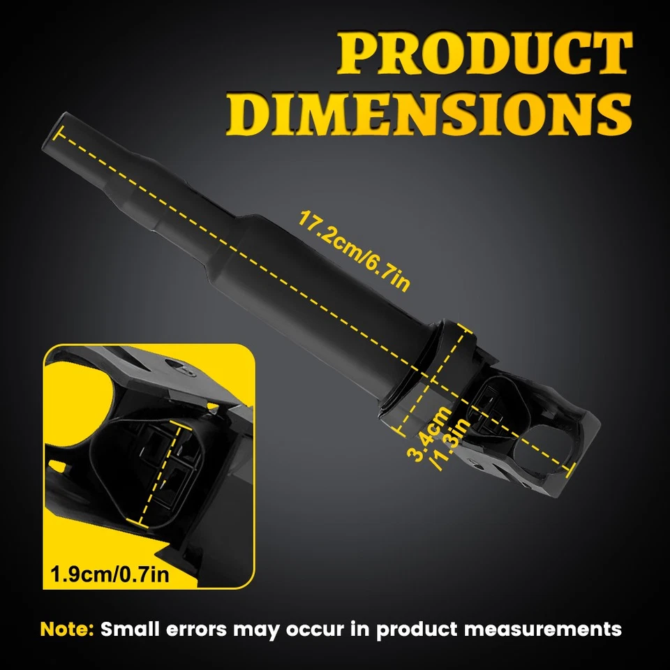 4x Ignition Spark Coils Coil Pack For BMW 1 3 series 118i 120i 318i 320i Petrol - Image 3 of 4