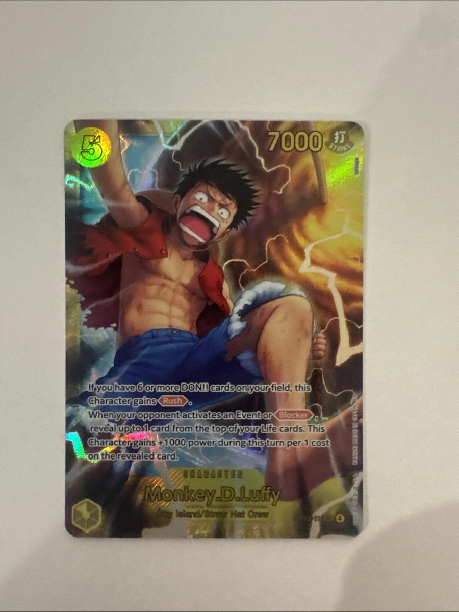Monkey.D.Luffy OP15-119 Adventure on Kami's Island for sale | eBay