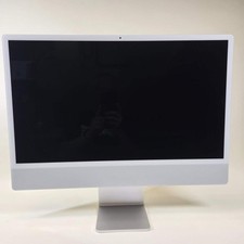2021 Apple iMac 24" M1 8 Core 3.2GHz 8GB RAM 256GB SSD Silver A2438