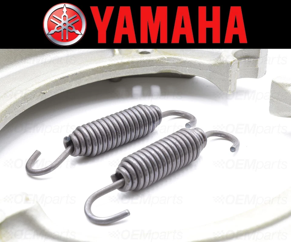 Juego de (2) zapatas de freno y resortes traseros Yamaha #1HX-W253E-00-00 (ver ajuste. Gráfico) Foto 2 de 4