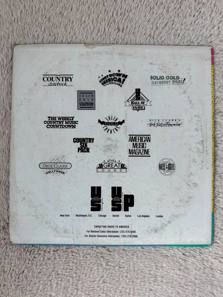 Rare CHER Story HOT ROCKS 2LP Radio PROMO Show 1989 United Stations Programming - Image 3 of 4