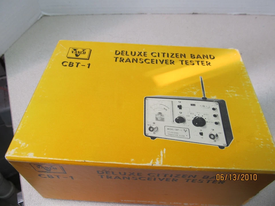 NOS VANCO CBT -1 PROBADOR TRANSCEPTOR probado funcionando Foto 2 de 4