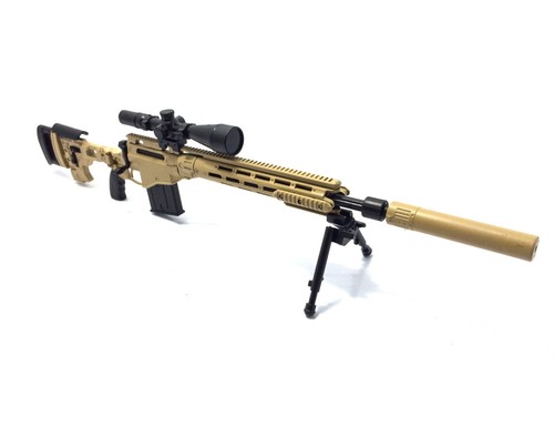 Figura de acción pistola modular Desert MSR rifle de francotirador ejército de EE. UU. Remington - Imagen 11 de 14