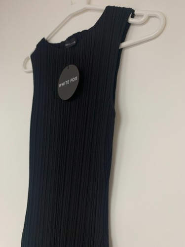 Women's White Fox Tami Maxi Dress Black Size Medium Brand New With Tags - Picture 5 of 13