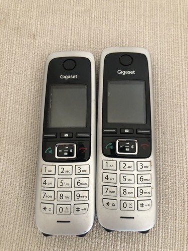 Gigaset c430a Zestaw telefoniczny ze stacjami dokującymi. Wykończenie telefonu chromowane. - Zdjęcie 6 z 7