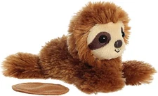 Aurora Shoulderkins - 6" Sam Sloth 33402 Plush Stuffed Animal Toy