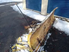 8 ' snow plow blade assembly with pump fixed mount from 2002 f350 fisher